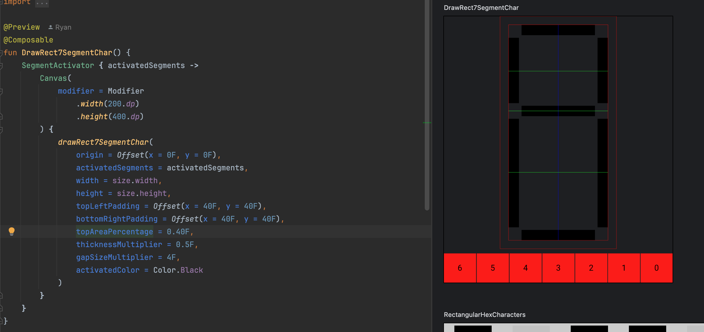 Compose Preview Refactoring Result
