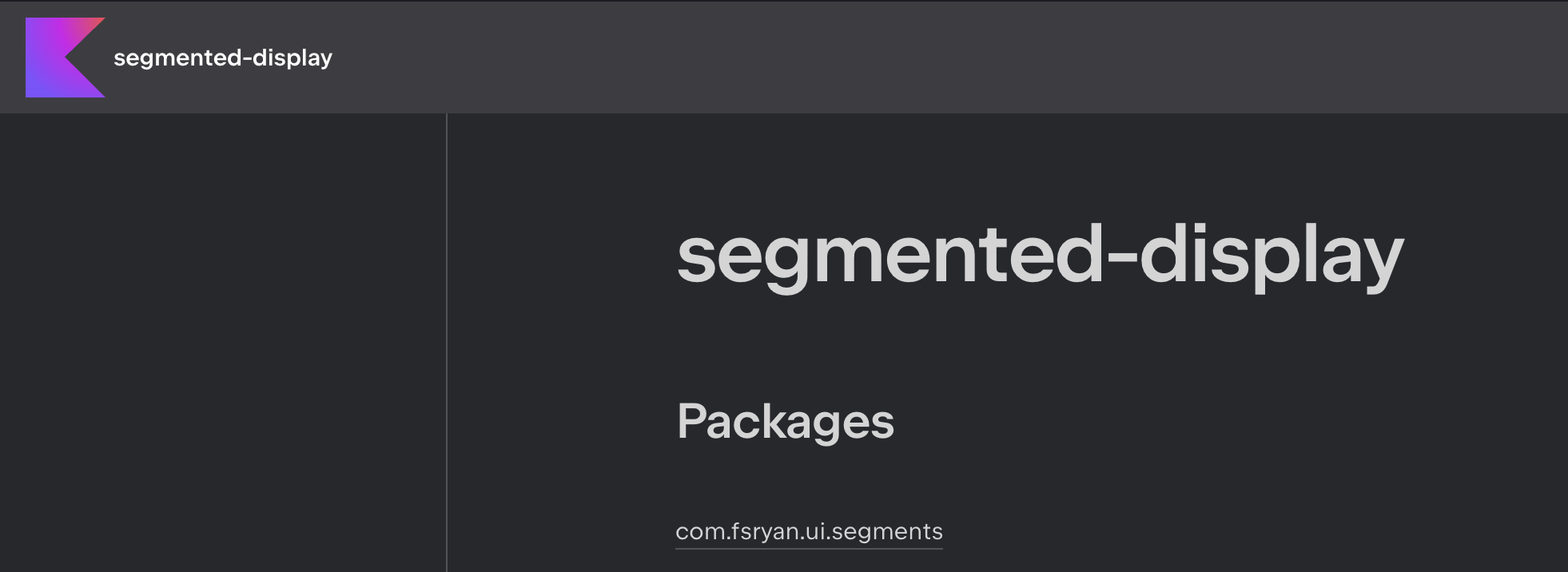 Initial Documentation Landing Page
